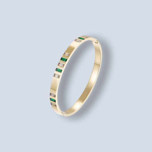Eden Emerald Bangle