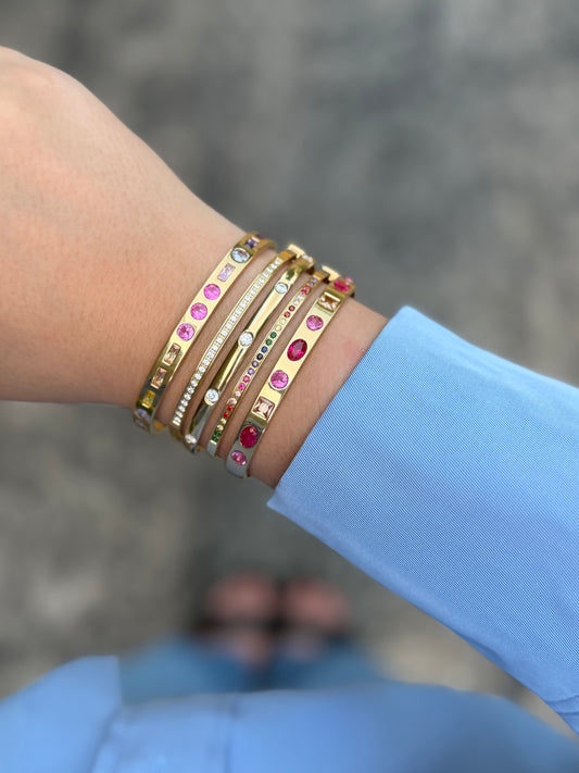 Gold bangle