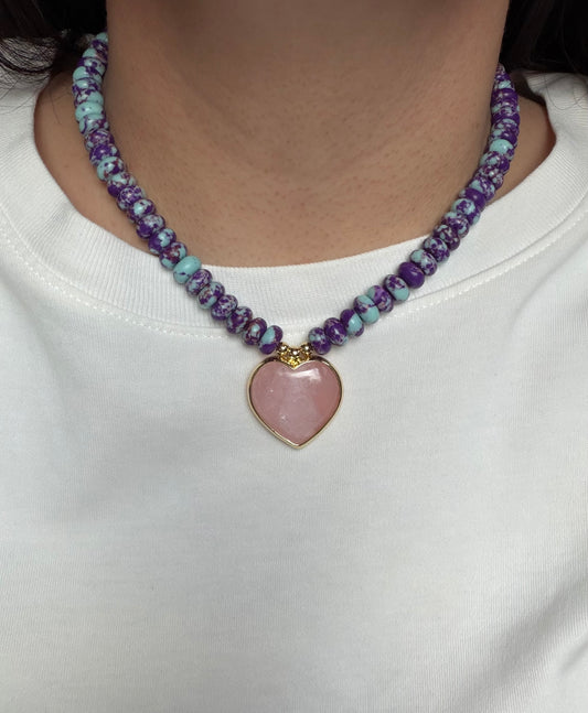 Emunah Heart Necklace
