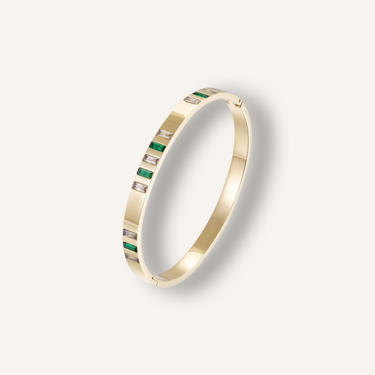 Eden Emerald Bangle