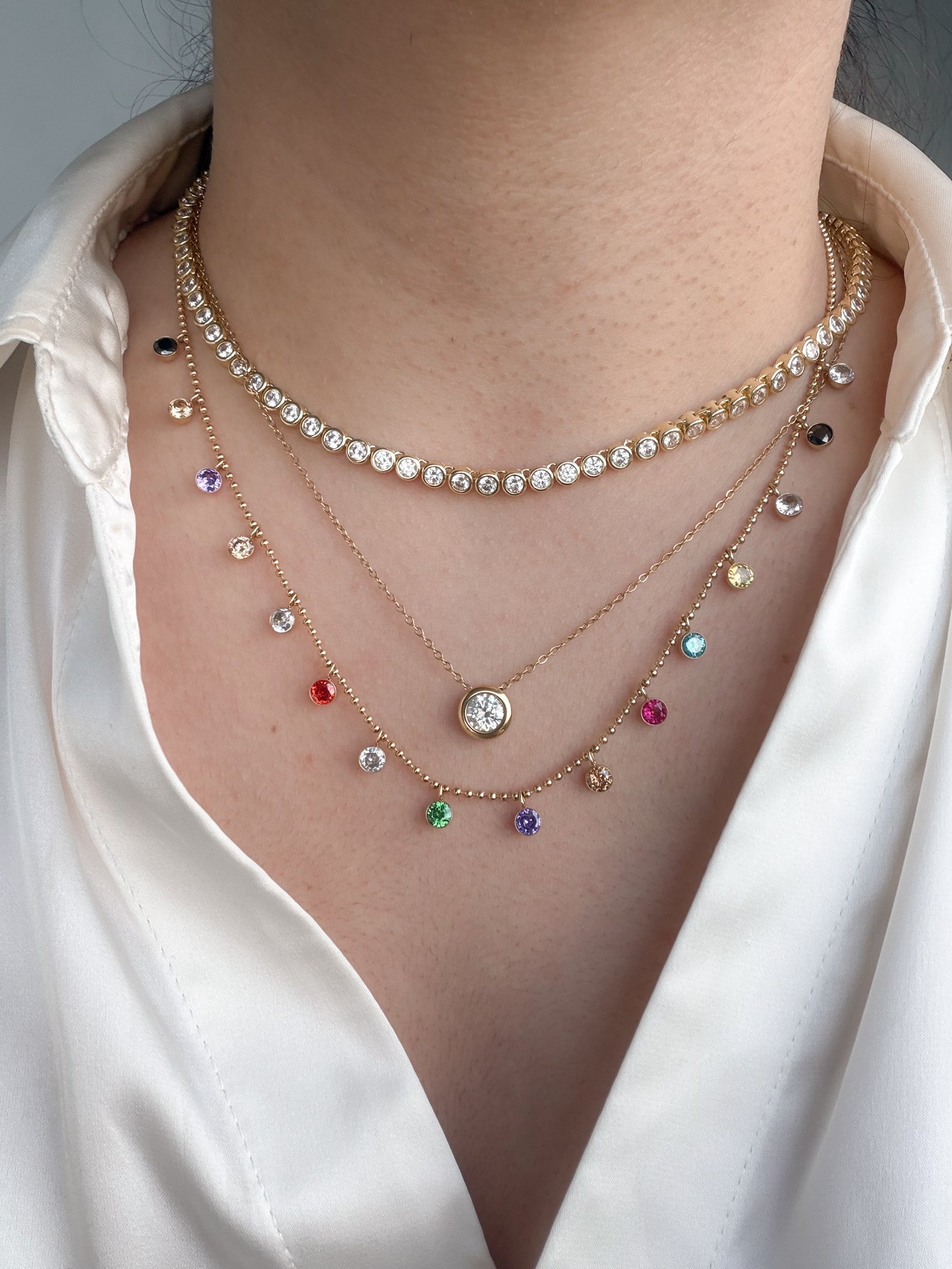 Lluvia de colores necklace